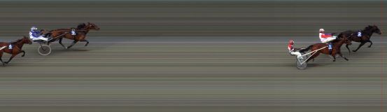 Målfoto for løp 2 på bane BI den 22.05.2015