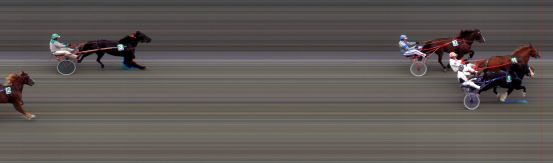 Målfoto for løp 4 på bane BI den 22.05.2015