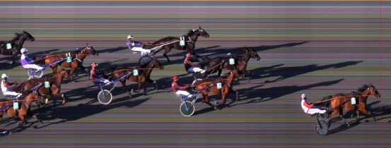 Målfoto for løp 4 på bane BI den 05.06.2015