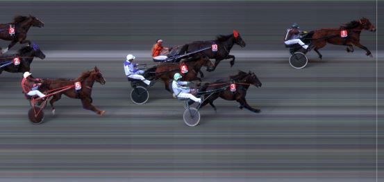 Målfoto for løp 3 på bane BI den 21.06.2015