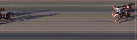 Målfoto for løp 5 på bane BI den 24.07.2015