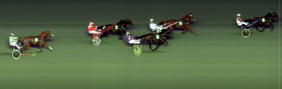 Målfoto for løp 11 på bane BI den 31.07.2015