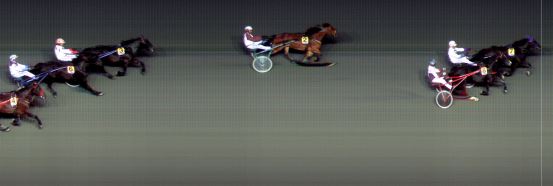 Målfoto for løp 12 på bane BI den 31.07.2015