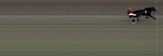 Målfoto for løp 8 på bane BI den 14.08.2015