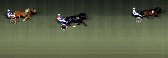 Målfoto for løp 9 på bane BI den 28.08.2015