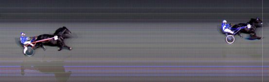 Målfoto for løp 9 på bane BI den 04.09.2015