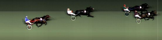 Målfoto for løp 8 på bane BI den 20.09.2015