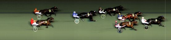 Målfoto for løp 9 på bane BI den 25.09.2015