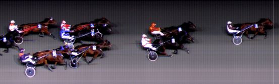 Målfoto for løp 2 på bane BI den 01.11.2015