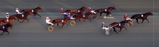 Målfoto for løp 2 på bane BI den 14.11.2015