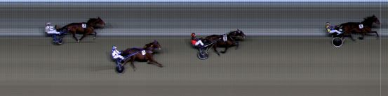 Målfoto for løp 5 på bane BI den 04.12.2015