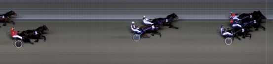 Målfoto for løp 6 på bane BI den 04.12.2015