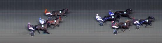 Målfoto for løp 4 på bane BI den 18.12.2015