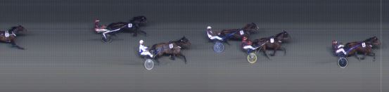 Målfoto for løp 5 på bane BI den 18.12.2015