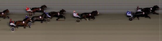 Målfoto for løp 8 på bane BI den 15.01.2016