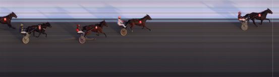 Målfoto for løp 3 på bane BI den 06.02.2016