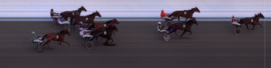 Målfoto for løp 4 på bane BI den 06.02.2016