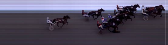 Målfoto for løp 5 på bane BI den 06.02.2016