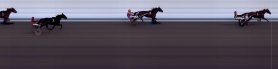 Målfoto for løp 6 på bane BI den 06.02.2016