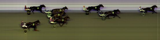 Målfoto for løp 9 på bane BI den 06.02.2016