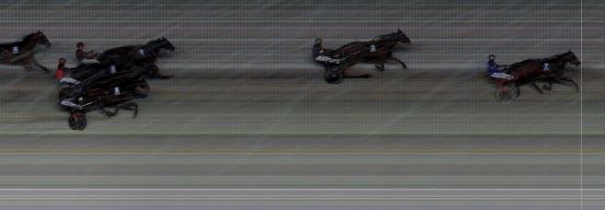 Målfoto for løp 2 på bane BI den 04.03.2016