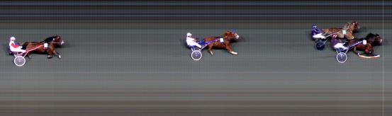 Målfoto for løp 4 på bane BI den 18.03.2016