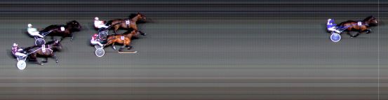 Målfoto for løp 5 på bane BI den 18.03.2016