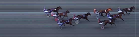 Målfoto for løp 5 på bane BI den 22.04.2016