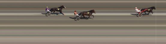 Målfoto for løp 1 på bane BI den 14.05.2016