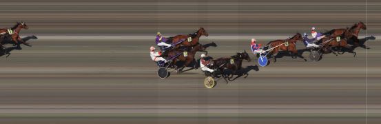 Målfoto for løp 9 på bane BI den 14.05.2016