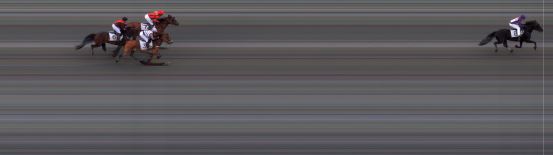 Målfoto for løp 2 på bane BI den 20.05.2016