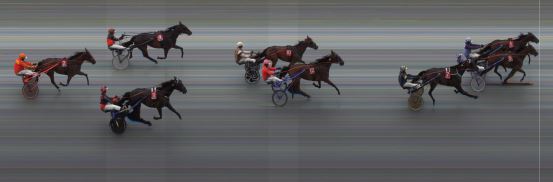 Målfoto for løp 3 på bane BI den 02.07.2016