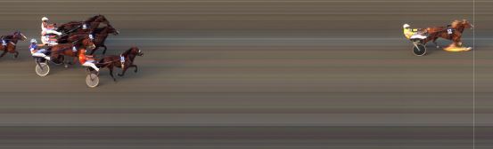 Målfoto for løp 2 på bane BI den 15.07.2016