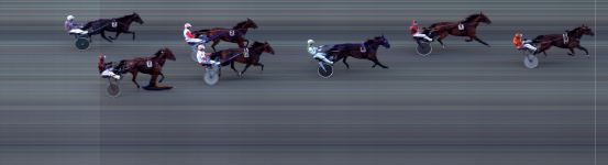 Målfoto for løp 7 på bane BI den 15.07.2016