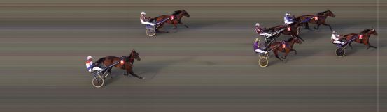 Målfoto for løp 3 på bane BI den 17.07.2016