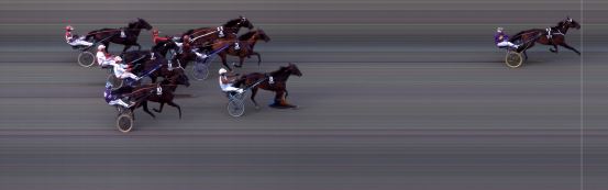 Målfoto for løp 6 på bane BI den 17.07.2016