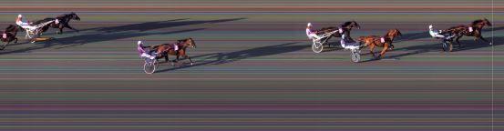 Målfoto for løp 8 på bane BI den 17.07.2016