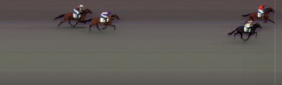 Målfoto for løp 8 på bane BI den 29.07.2016