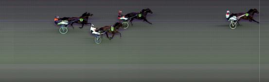 Målfoto for løp 9 på bane BI den 29.07.2016