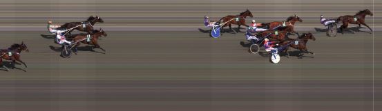 Målfoto for løp 4 på bane BI den 30.07.2016