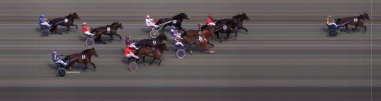 Målfoto for løp 5 på bane BI den 30.07.2016