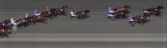 Målfoto for løp 7 på bane BI den 30.07.2016