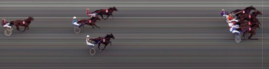 Målfoto for løp 3 på bane BI den 26.08.2016