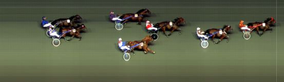 Målfoto for løp 7 på bane BI den 26.08.2016