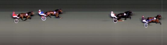 Målfoto for løp 8 på bane BI den 02.09.2016