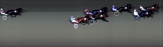 Målfoto for løp 5 på bane BI den 09.09.2016