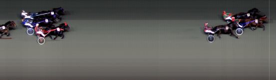 Målfoto for løp 7 på bane BI den 09.09.2016