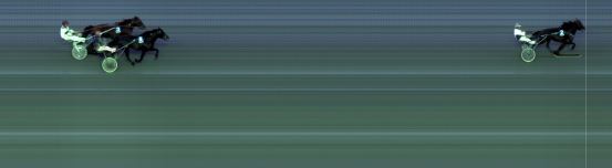 Målfoto for løp 2 på bane BI den 23.09.2016