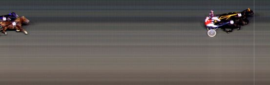 Målfoto for løp 5 på bane BI den 23.09.2016