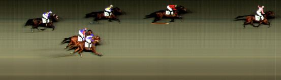 Målfoto for løp 3 på bane BI den 14.10.2016